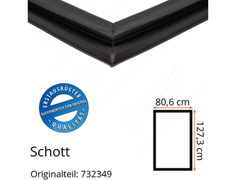 Schott Türdichtung 127,3 x 80,6 cm Ersatzteil: 732349
