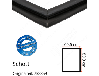 Schott Türdichtung 80,3 x 60,6 cm Ersatzteil: 732359