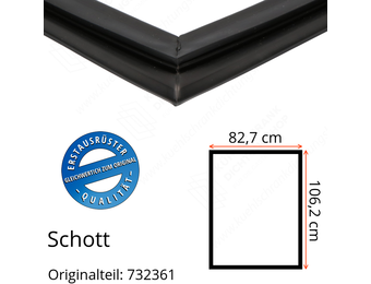 Schott Türdichtung 106,2 x 82,7 cm Ersatzteil: 732361