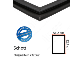 Schott Türdichtung 82,7 x 56,2 cm Ersatzteil: 732362