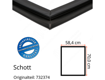 Schott Türdichtung 70,0 x 58,4 cm Ersatzteil: 732374