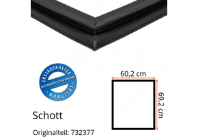 Schott Türdichtung 69,2 x 60,2 cm Ersatzteil: 732377
