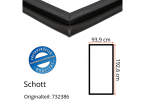 Schott Türdichtung 192,6 x 93,9 cm Ersatzteil: 732386