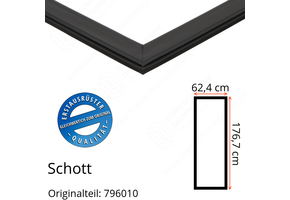 Schott Türdichtung 176,7 x 62,4 cm Ersatzteil: 796010