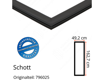 Schott Türdichtung 162,7 x 49,2 cm Ersatzteil: 796025