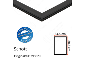 Schott Türdichtung 80,5 x 54,5 cm Ersatzteil: 796029
