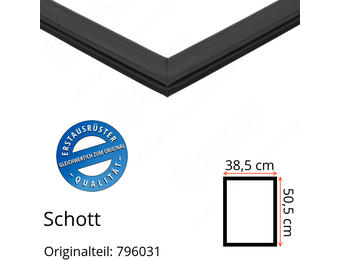 Schott Türdichtung 50,5 x 38,5 cm Ersatzteil: 796031