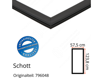 Schott Türdichtung 123,8 x 57,5 cm Ersatzteil: 796048