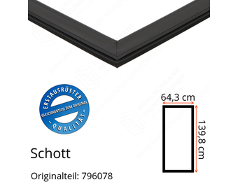 Schott Türdichtung 139,8 x 64,3 cm Ersatzteil: 796078