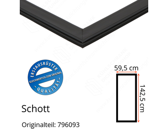 Schott Türdichtung 142,5 x 59,5 cm Ersatzteil: 796093