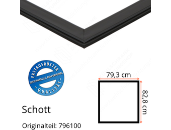 Schott Türdichtung 82,8 x 79,3 cm Ersatzteil: 796100