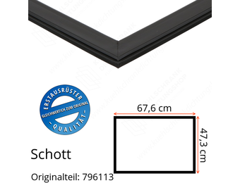 Schott Türdichtung 47,3 x 67,6 cm Ersatzteil: 796113