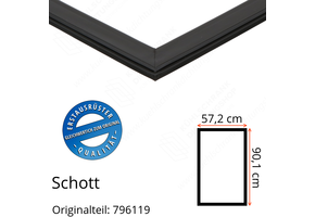 Schott Türdichtung 90,1 x 57,2 cm Ersatzteil: 796119