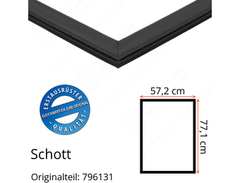 Schott Türdichtung 77,1 x 57,2 cm Ersatzteil: 796131