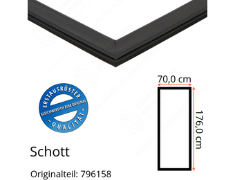 Schott Türdichtung 176,0 x 70,0 cm Ersatzteil: 796158