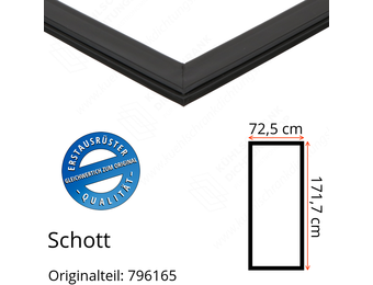 Schott Türdichtung 171,7 x 72,5 cm Ersatzteil: 796165