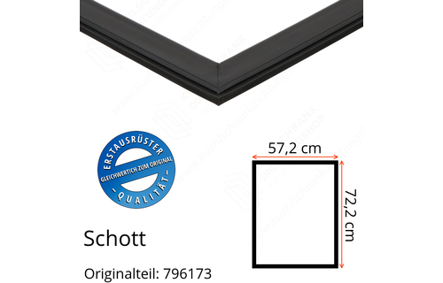 Schott Türdichtung 72,2 x 57,2 cm Ersatzteil: 796173