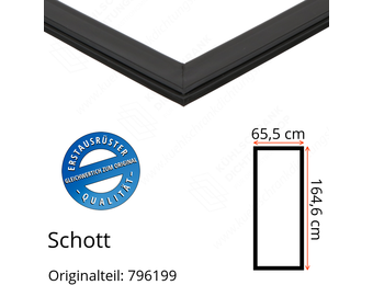 Schott Türdichtung 164,6 x 65,5 cm Ersatzteil: 796199