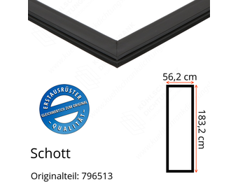 Schott Türdichtung 183,2 x 56,2 cm Ersatzteil: 796513