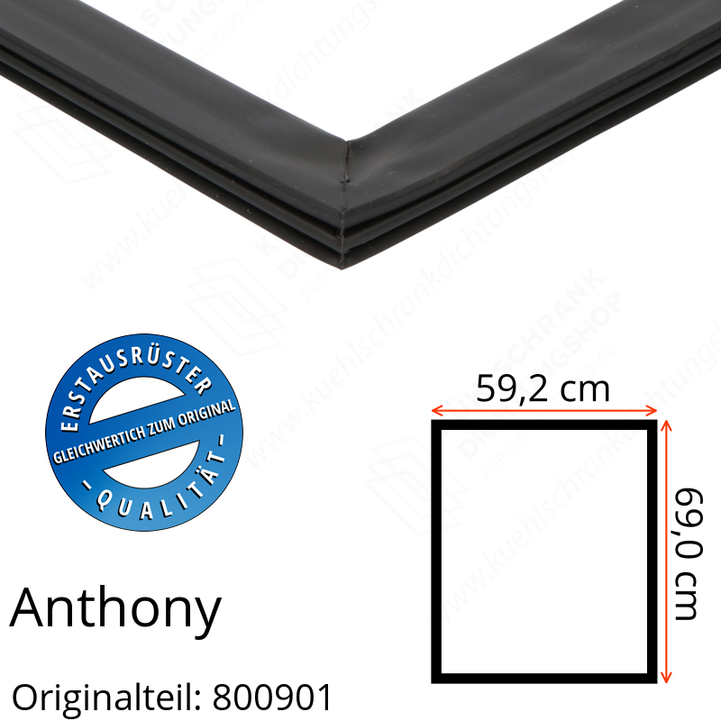 Anthony Türdichtung 69,0 x 59,2 cm Ersatzteil: 800901