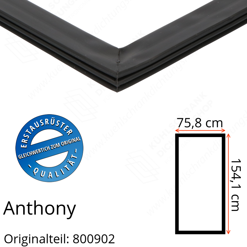 Anthony Türdichtung 154,1 x 75,8 cm Ersatzteil: 800902
