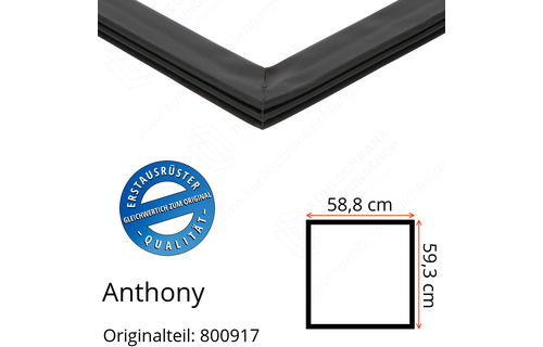 Anthony Türdichtung 59,3 x 58,8 cm Ersatzteil: 800917