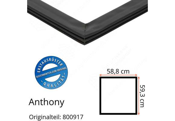 Anthony Türdichtung 59,3 x 58,8 cm Ersatzteil: 800917
