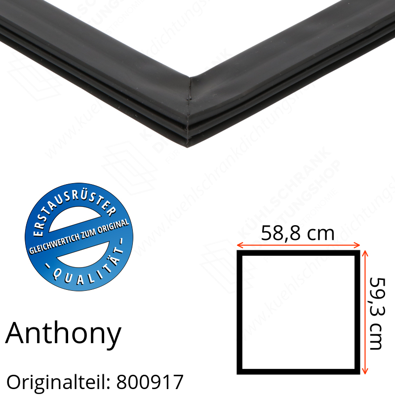 Anthony Türdichtung 59,3 x 58,8 cm Ersatzteil: 800917