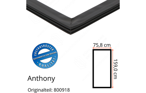 Anthony Türdichtung 159,0 x 75,8 cm Ersatzteil: 800918