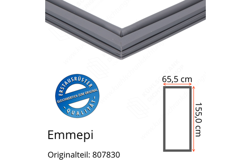Emmepi Türdichtung 155,0 x 65,5 cm Ersatzteil: 807830
