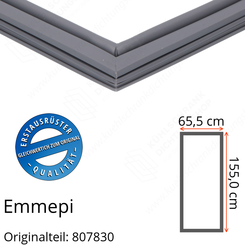 Emmepi Türdichtung 155,0 x 65,5 cm Ersatzteil: 807830