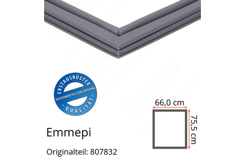 Emmepi Türdichtung 75,5 x 66,0 cm Ersatzteil: 807832