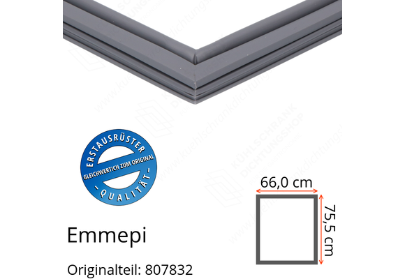 Emmepi Türdichtung 75,5 x 66,0 cm Ersatzteil: 807832