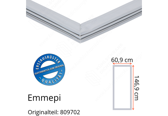 Emmepi Türdichtung 146,9 x 60,9 cm Ersatzteil: 809702