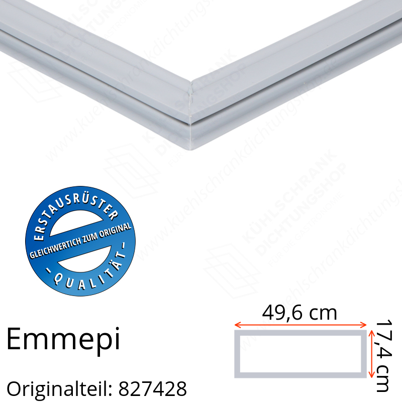 Emmepi Schubladedichtung 17,4 x 49,6 cm Ersatzteil: 827428
