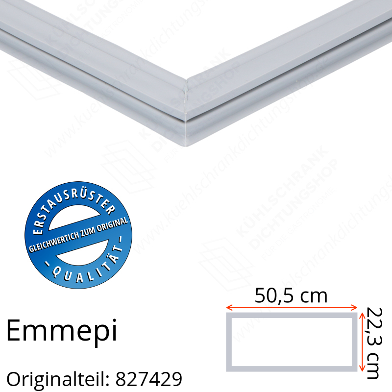 Emmepi Schubladedichtung 22,3 x 50,5 cm Ersatzteil: 827429