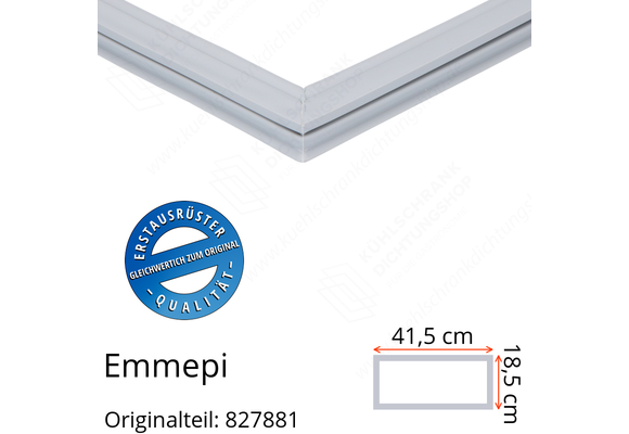 Emmepi Schubladedichtung 18,5 x 41,5 cm Ersatzteil: 827881