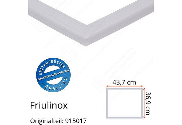 Friulinox Schubladedichtung 36,9 x 43,7 cm Ersatzteil: 915017