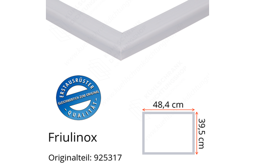 Friulinox Schubladedichtung 39,5 x 48,4 cm Ersatzteil: 925317