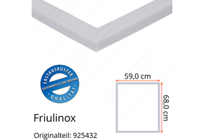 Friulinox Türdichtung 68,0 x 59,0 cm Ersatzteil: 925432