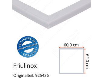 Friulinox Türdichtung 62,0 x 60,0 cm Ersatzteil: 925436