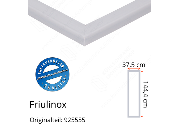 Friulinox Türdichtung 144,4 x 37,5 cm Ersatzteil: 925555