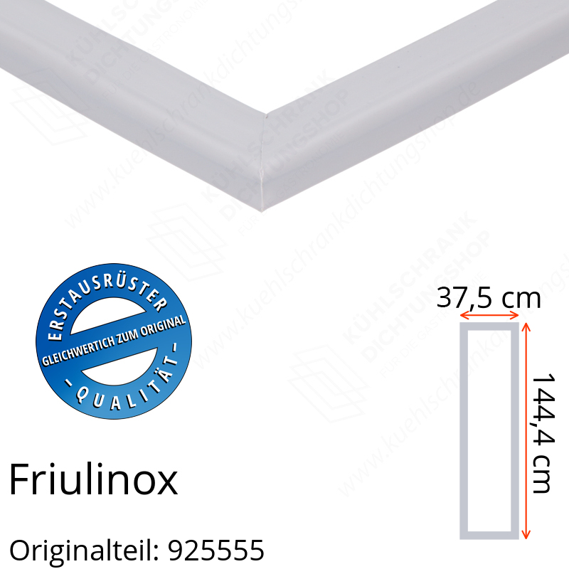 Friulinox Türdichtung 144,4 x 37,5 cm Ersatzteil: 925555