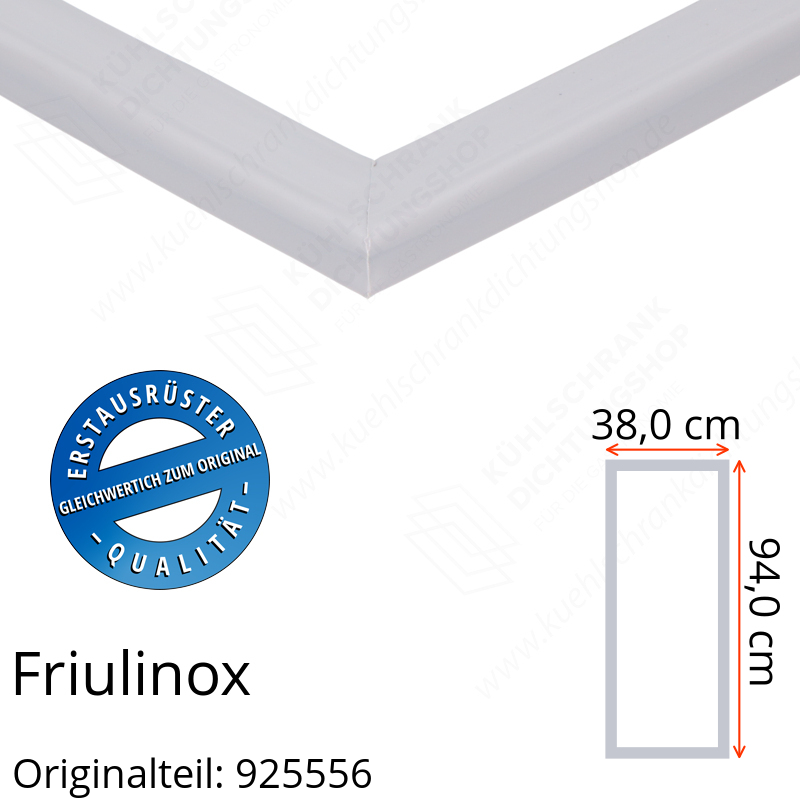 Friulinox Türdichtung 94,0 x 38,0 cm Ersatzteil: 925556