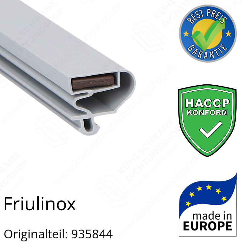 Friulinox Türdichtung 160,0 x 64,0 cm Ersatzteil: 935844
