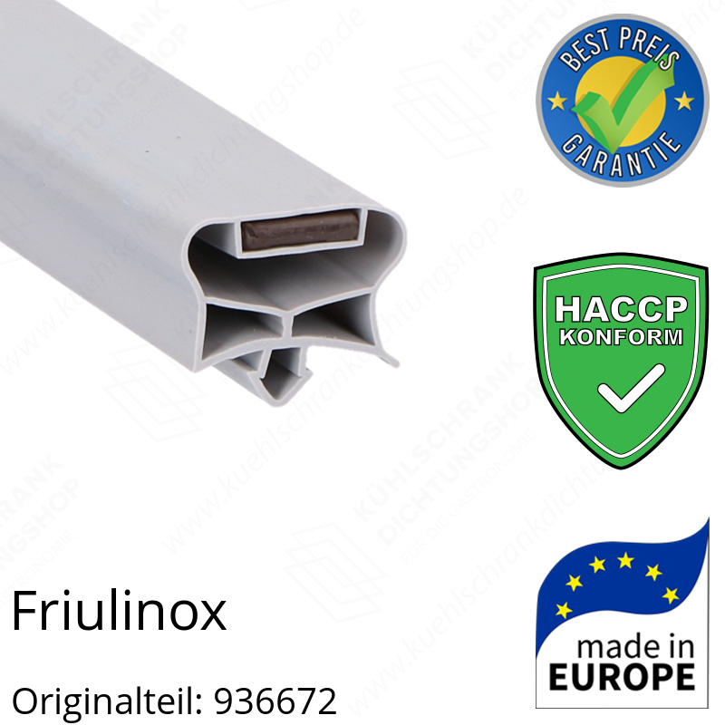 Friulinox Türdichtung 69,5 x 64,0 cm Ersatzteil: 936672