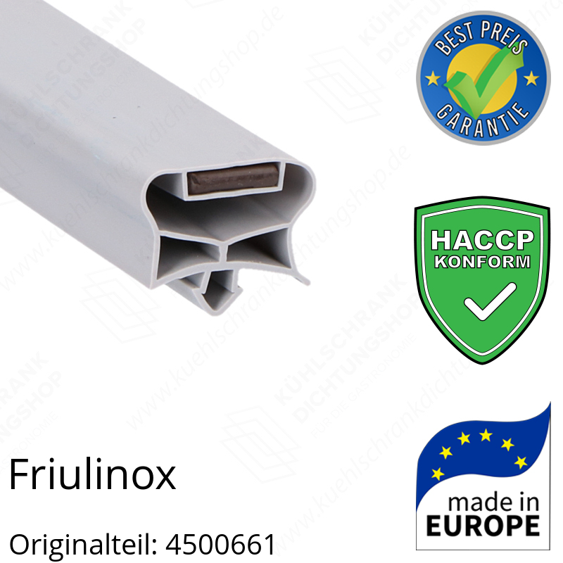 Friulinox Türdichtung 60,5 x 41,5 cm Ersatzteil: 4500661