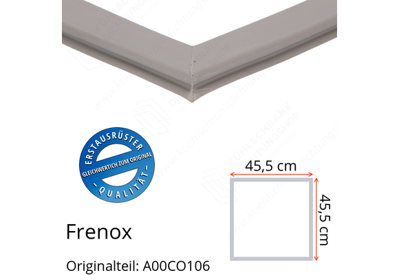 Frenox Schubladendichtung 45,5 x 45,5 cm Ersatzteil: A00CO106 für verschiedene Modelle