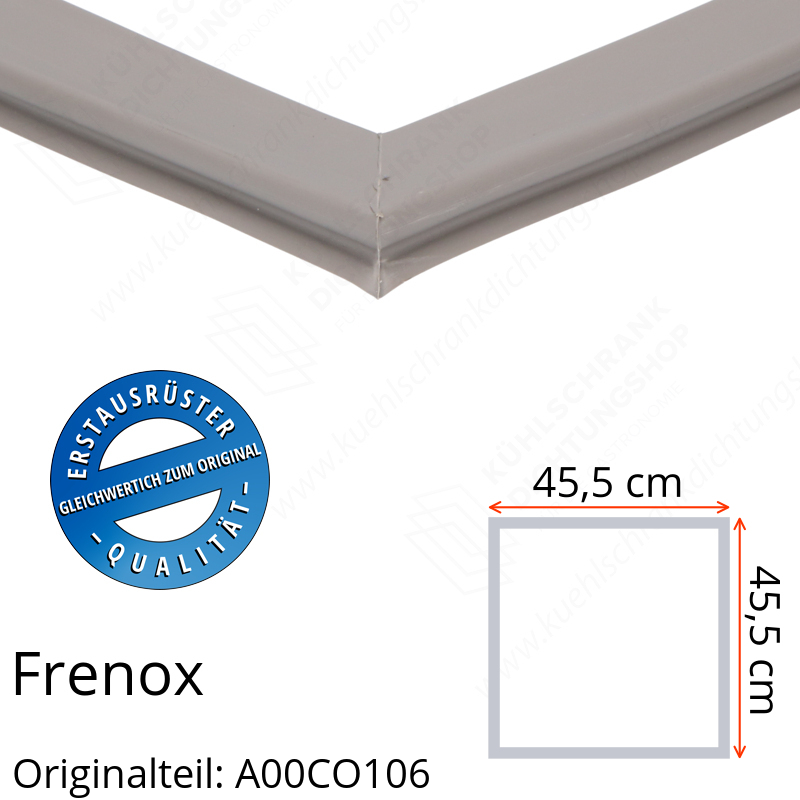 Frenox Schubladendichtung 45,5 x 45,5 cm Ersatzteil: A00CO106 für verschiedene Modelle