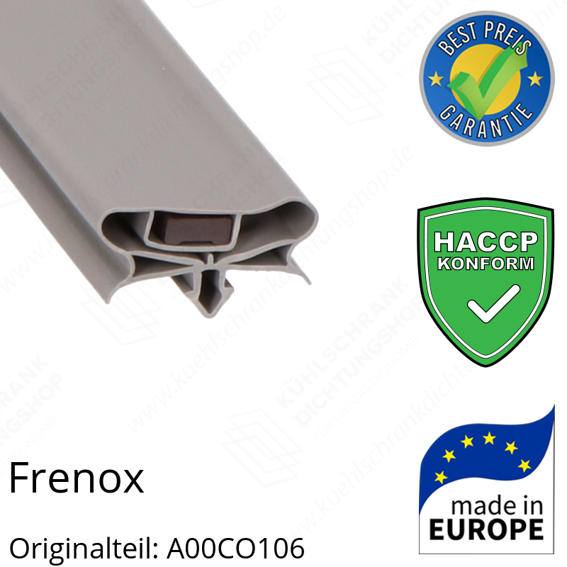 Frenox Schubladendichtung 45,5 x 45,5 cm Ersatzteil: A00CO106 für verschiedene Modelle